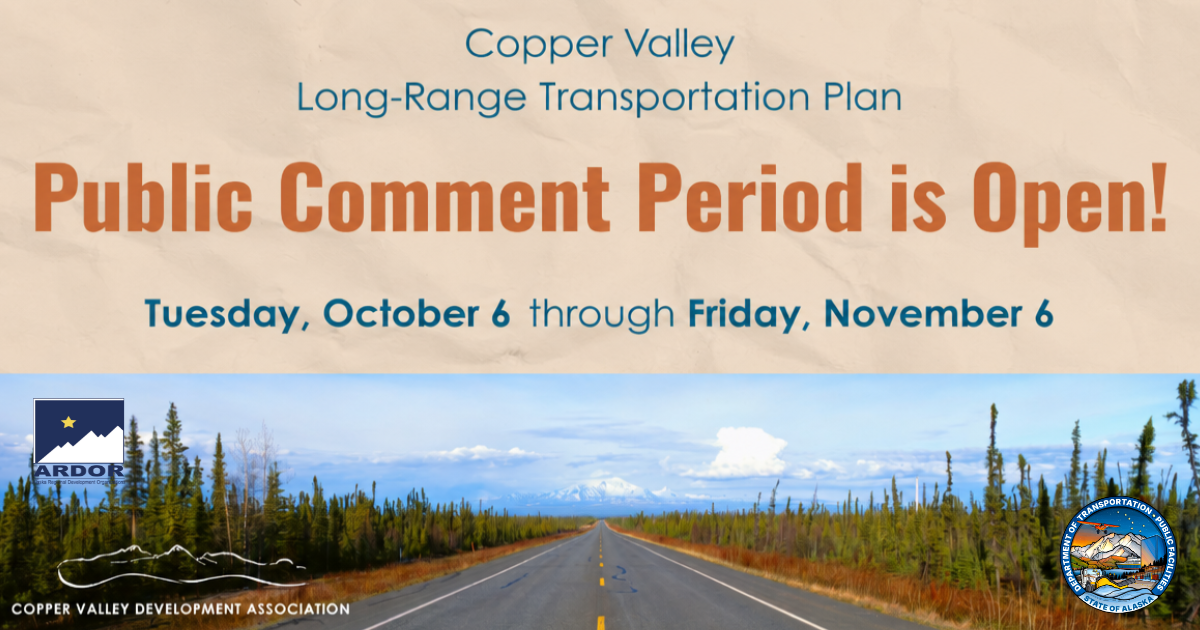 LRTP 30-Day Public Comment Period Open through November 6